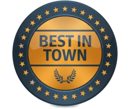New Kent Local — Best in Town badge