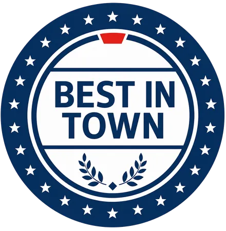 New Kent Local — Best in Town badge